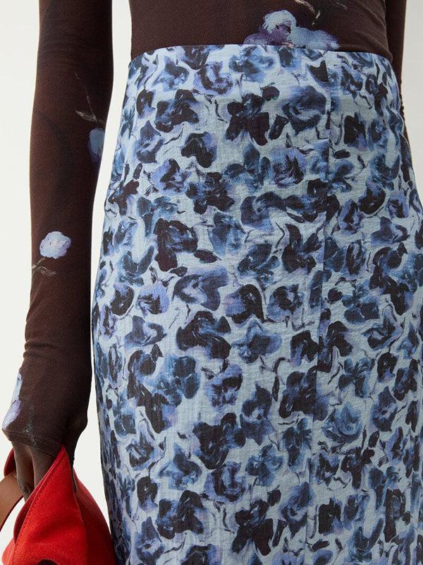 Turner violet ditsy skirt