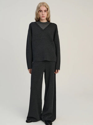 Pants - Grey - Merino Wool