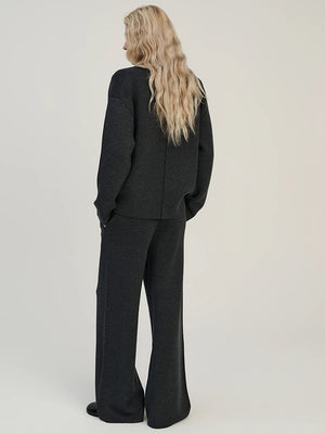 Pants - Grey - Merino Wool