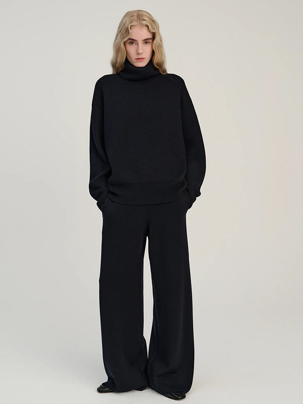 Pants - Navy - Merino Wool