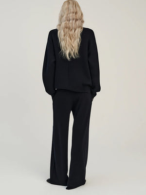 Pants - Navy - Merino Wool