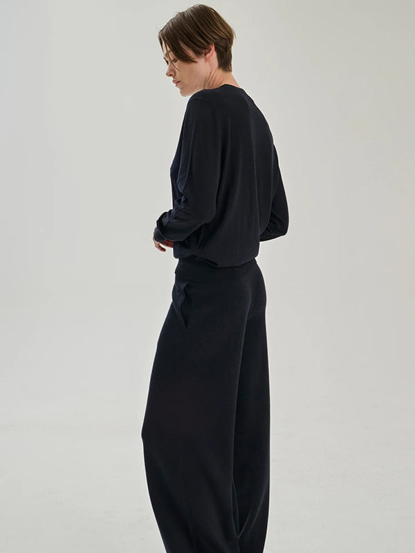 Crew - Merino Wool - Navy