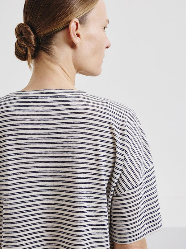 Oversized striped T-shirt