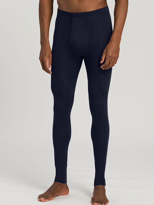 Leggings Silk Base Layer Mens Hanro Underwear Men Woolen Silk W