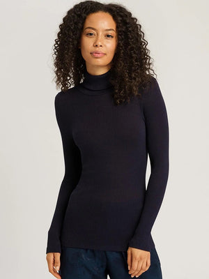 Ellis Woolen Silk Turtleneck