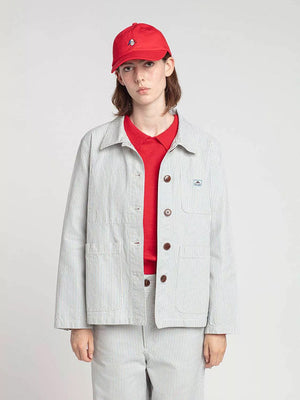 Vame - Striped Work Jacket