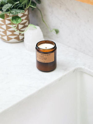 Amber and Moss Candle