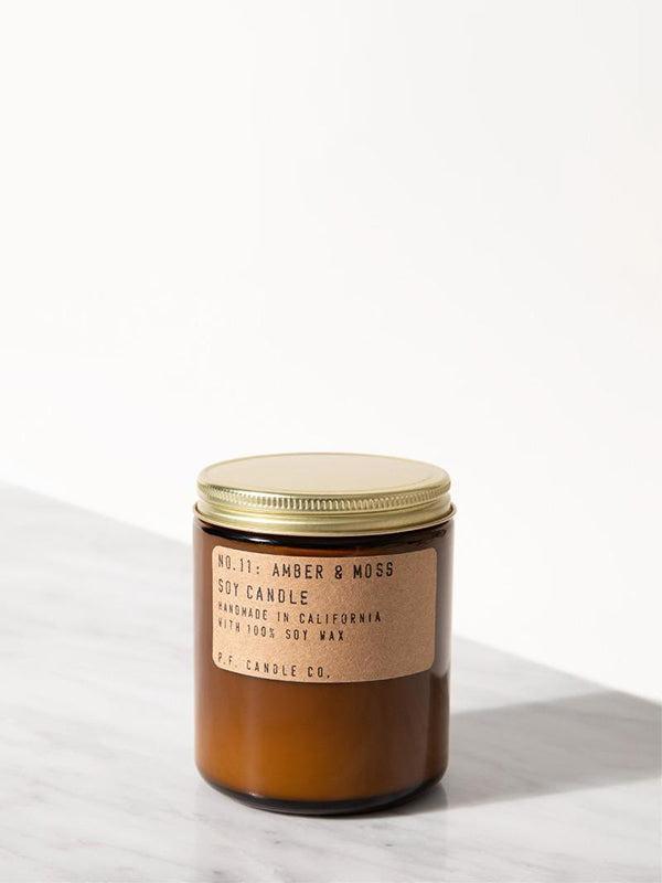 Amber and Moss Candle